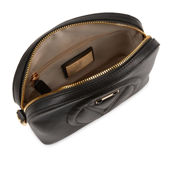 Valentino By Mario Valentino Black Crossbody Bag - Picture 6 of 9